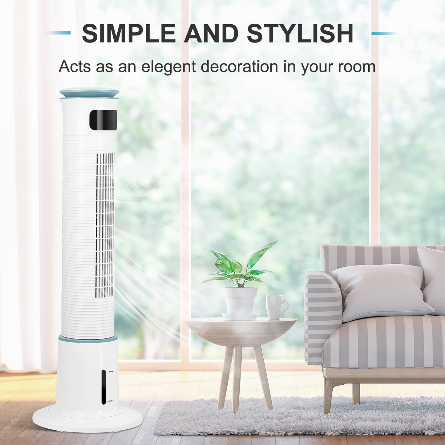 Simplelux Mist Tower Fan-43inch