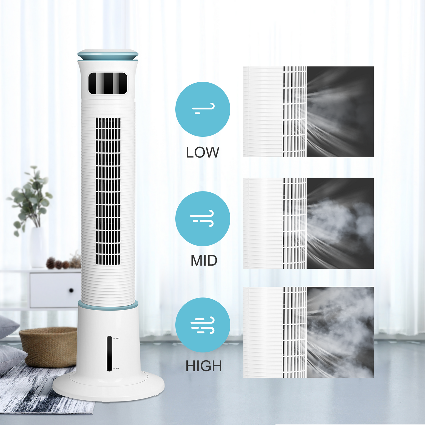 Simplelux Mist Tower Fan-43inch