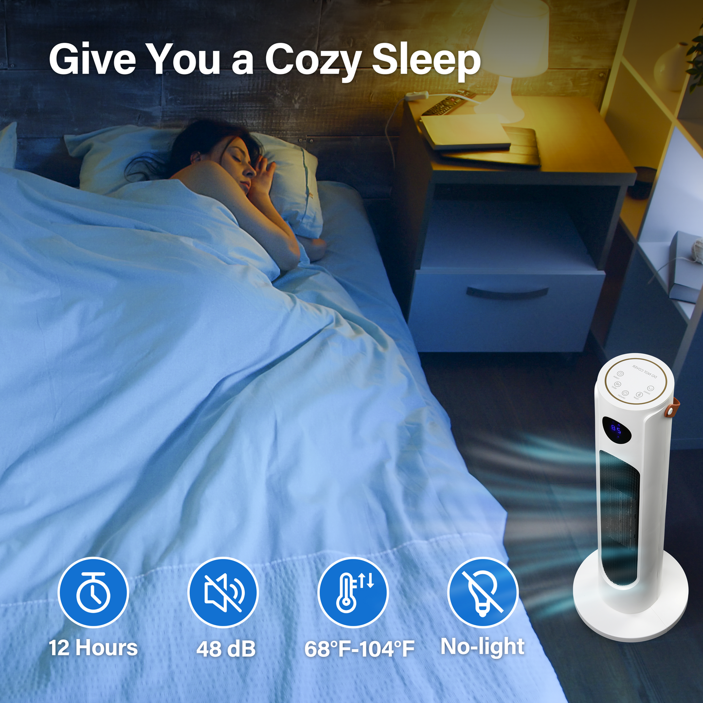 Simplelux Heater Fan, White