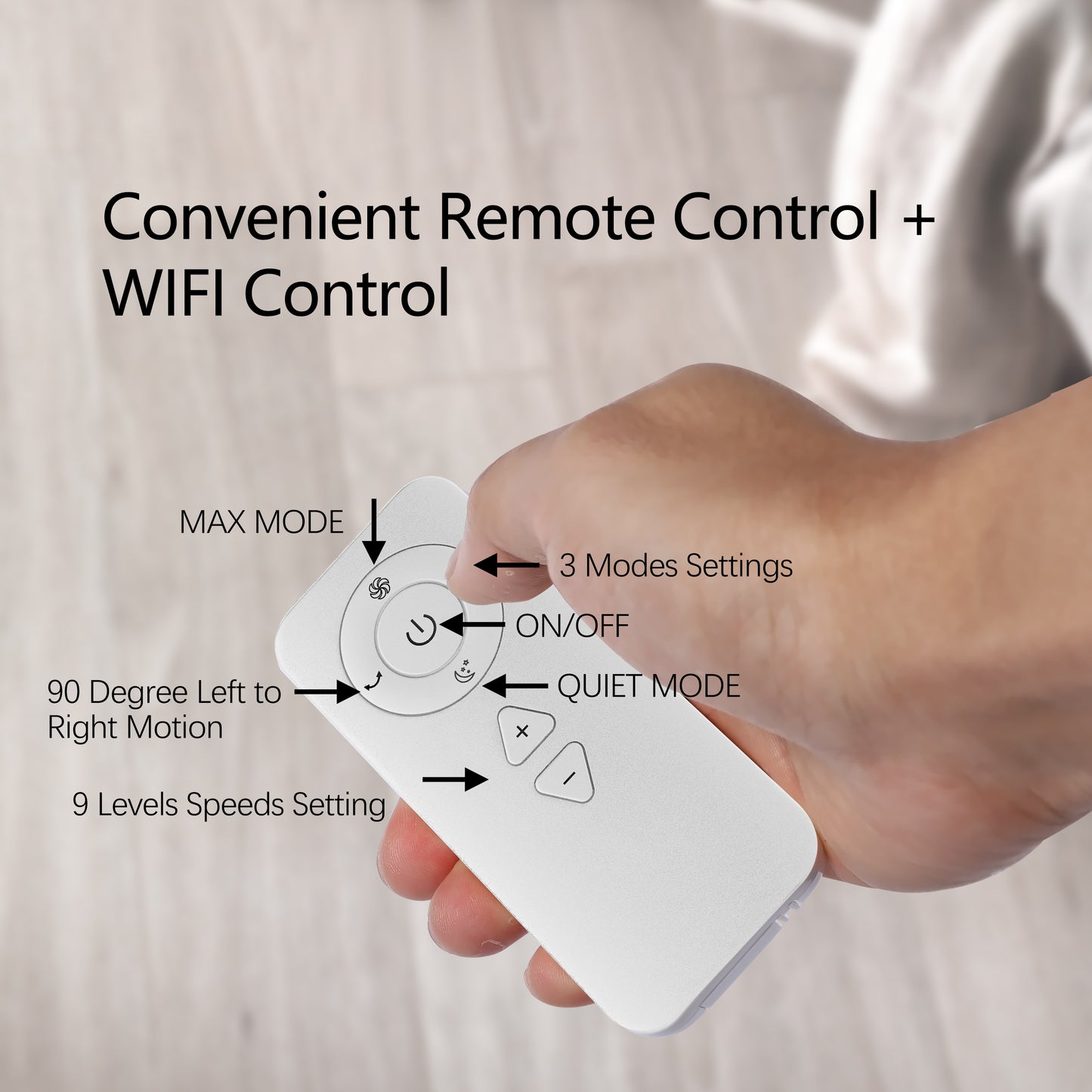 Simplelux Smart Air Purify Bladeless Fan