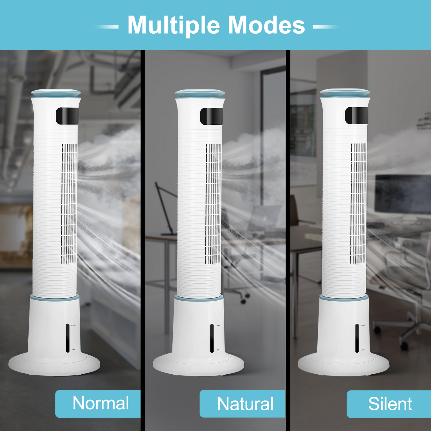 Simplelux Mist Tower Fan-43inch