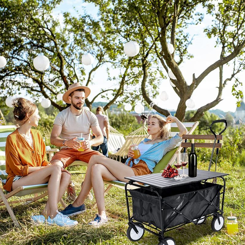 Simplelux Garden cart with Collapsible Aluminum Alloy Board