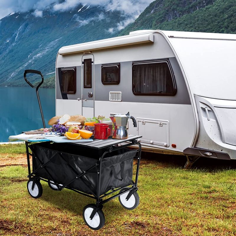 Simplelux Garden cart with Collapsible Aluminum Alloy Board