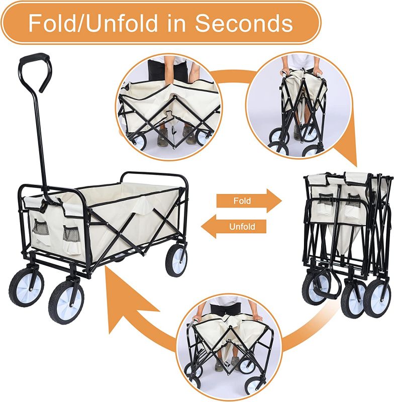 Simplelux Garden Cart, White