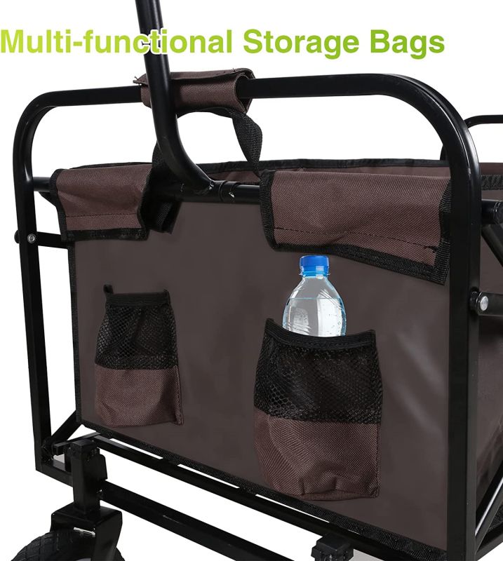 Simplelux Garden Cart,Brown