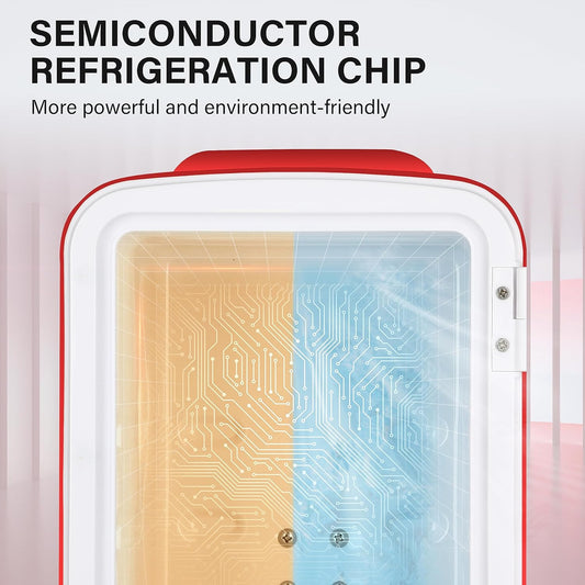 Simplelux Mini refrigerator Red