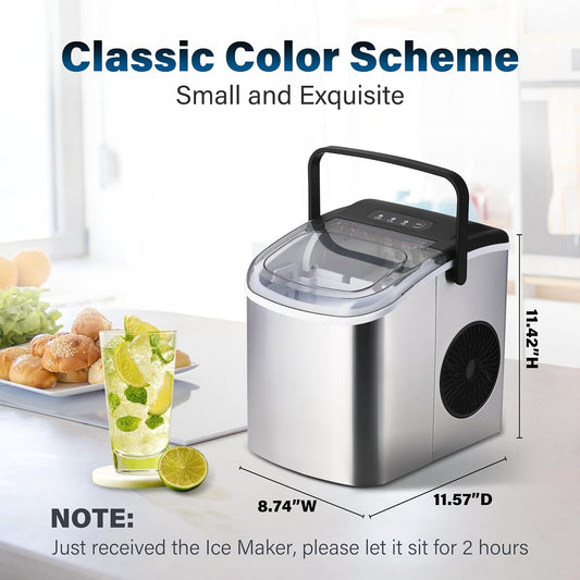 Simplelux Ice maker machine Silver