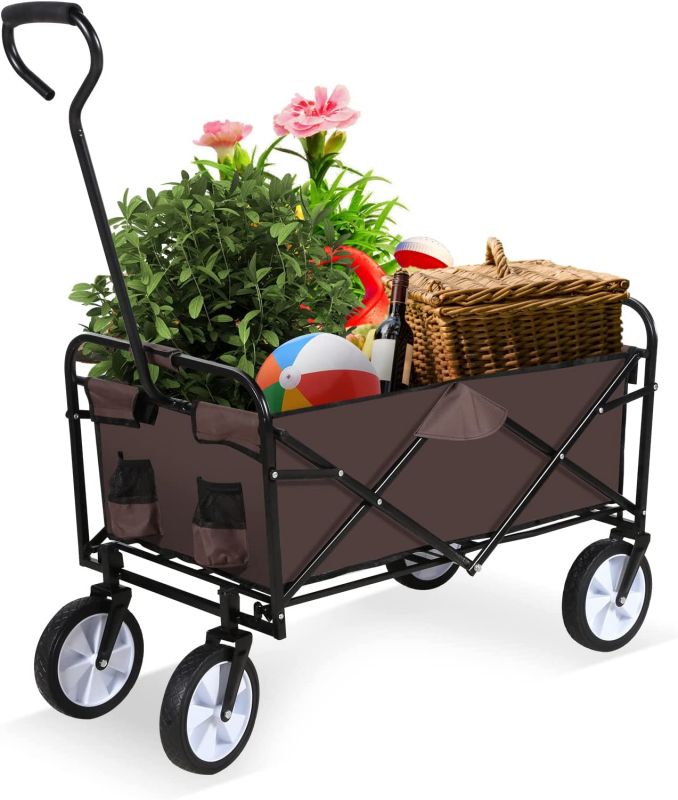 Simplelux Garden Cart,Brown